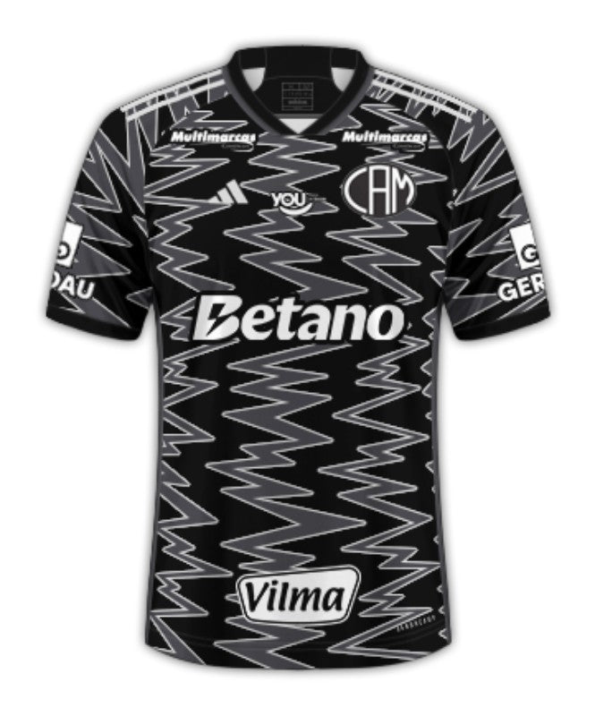 Atlético Mineiro 24/25 III Tercera - Todos los Patrocinios - Versión Aficionado