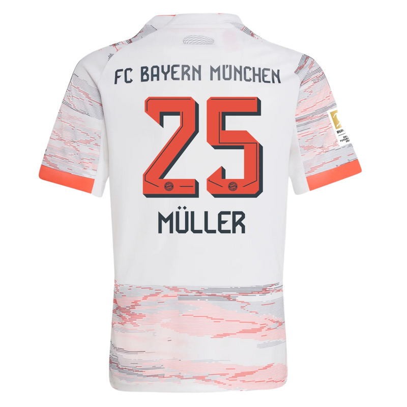 Camiseta Thomas Müller - Bayern de Múnich 25/26 II Visitante - Versión Aficionado