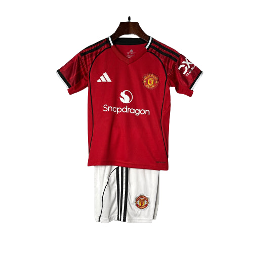 Conjunto Infantil - Manchester United 25/26 I Casa