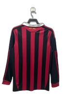 Camiseta AC Milan 09/10 I Casa - Manga Larga Versión Retro