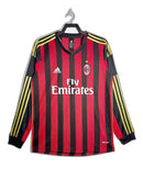 Camiseta AC Milan 13/14 I Casa - Manga Larga Versión Retro