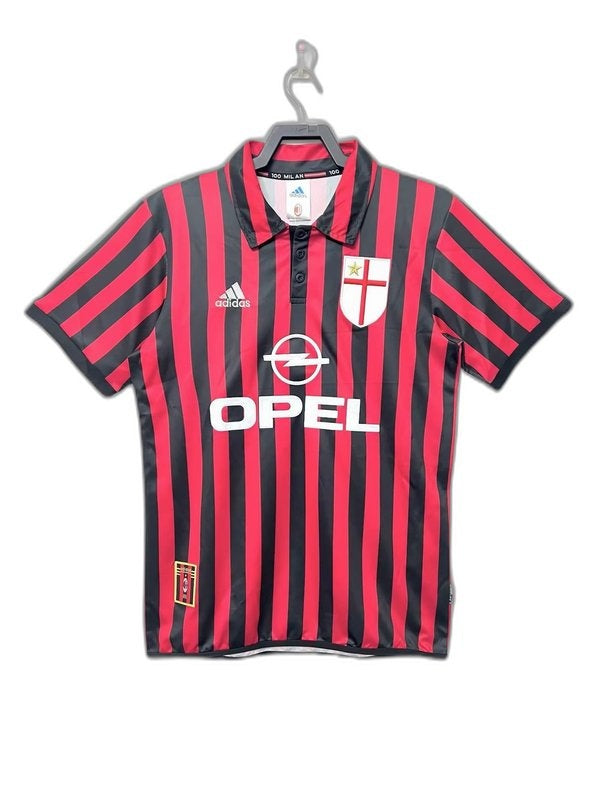 Camiseta AC Milan 99/00 I Casa - Versión Retro