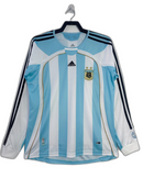 Camiseta Argentina 06/07 I Casa - Manga Larga Versión Retro