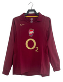 Camiseta Arsenal 05/06 I Casa - Manga Larga Versión Retro
