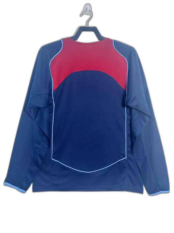 Camiseta Atlético de Madrid 04/05 II Visitante - Manga Larga Versión Retro