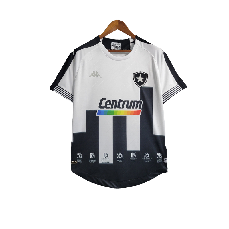 Camiseta Botafogo 20/21 Especial Negro Consciousness - Versión Retro