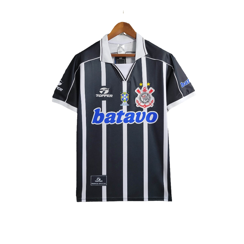 Camiseta Corinthians 1999 II Visitante - Versión Retro