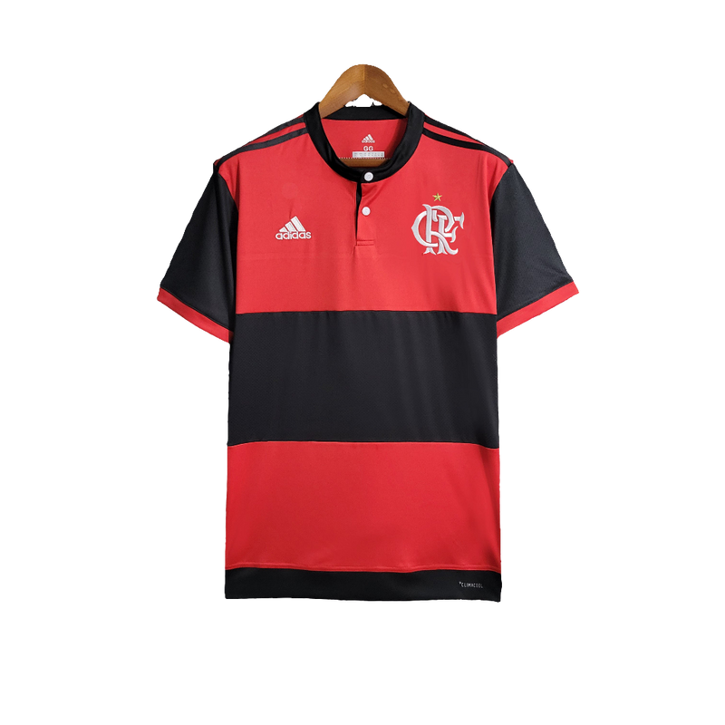Camiseta Flamengo 17/18 I Casa - Versión Retro