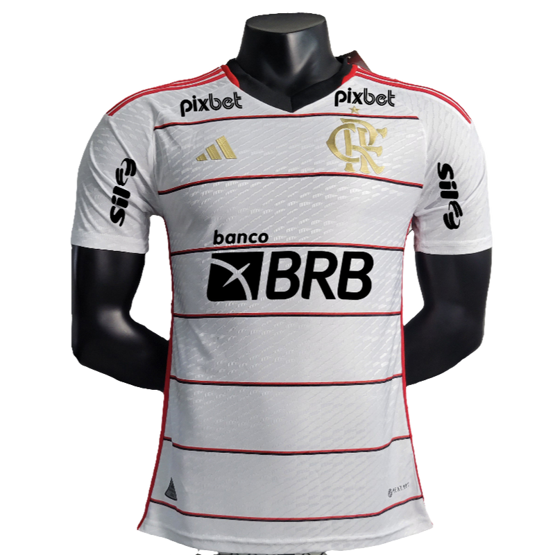 Camiseta Flamengo 23/24 II Visitante - Todos los Patrocinios - Versión Jugador