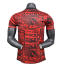 Camiseta Arsenal 25/26 Entrenamiento - Rojo Oscuro - Versión Jugador