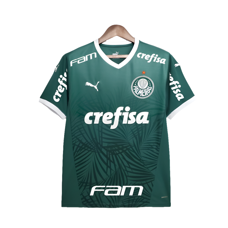 Camiseta Palmeiras 22/23 I Casa - Todos los Patrocinios - Versión Aficionado