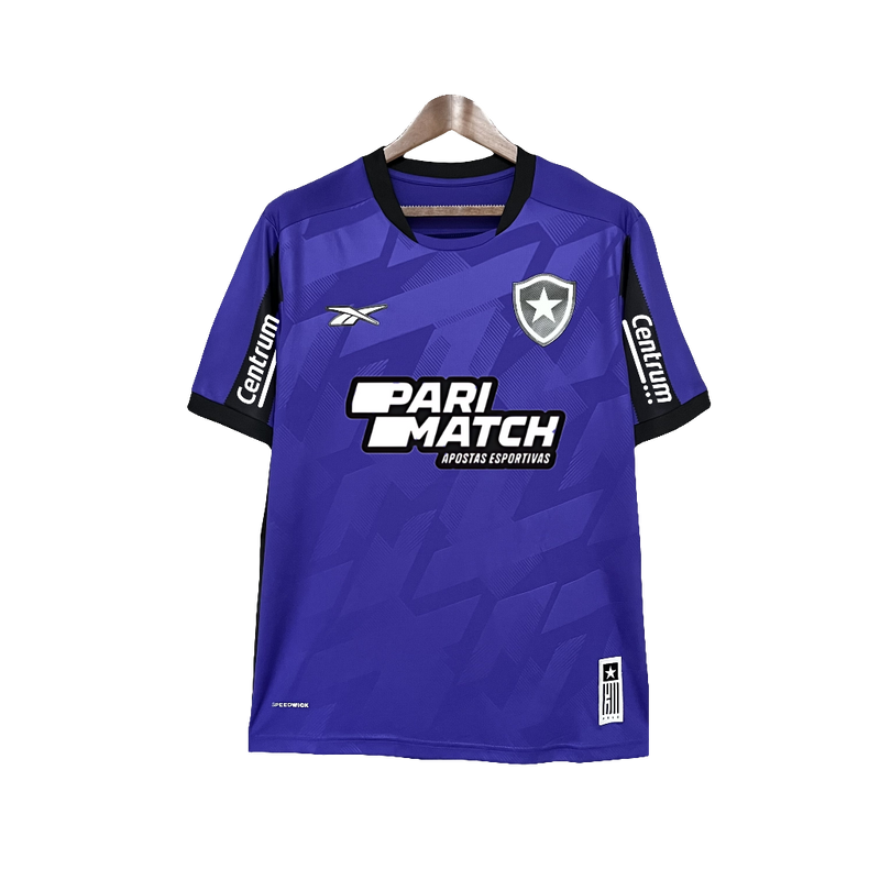 Camiseta Botafogo 24/25 Portero - Morado - Todos los Patrocinios - Versión Aficionado