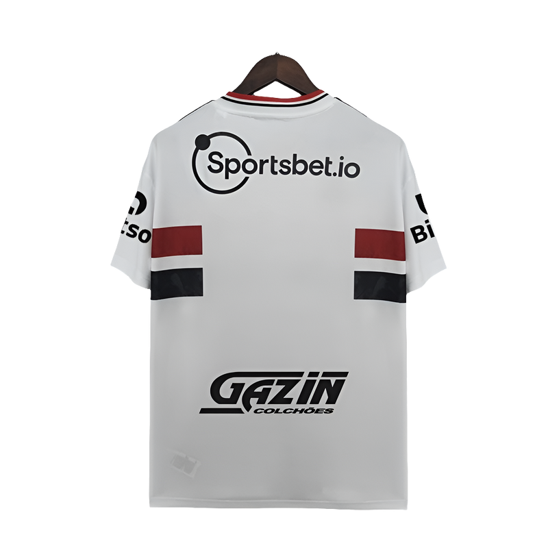 Camiseta São Paulo 22/23 I Casa - Todos los Patrocinios - Versión Aficionado