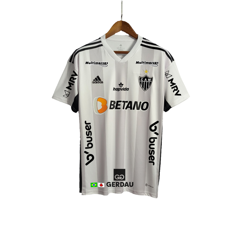 Camiseta Atlético Mineiro 22/23 II Visitante - Todos los Patrocinios - Versión Aficionado
