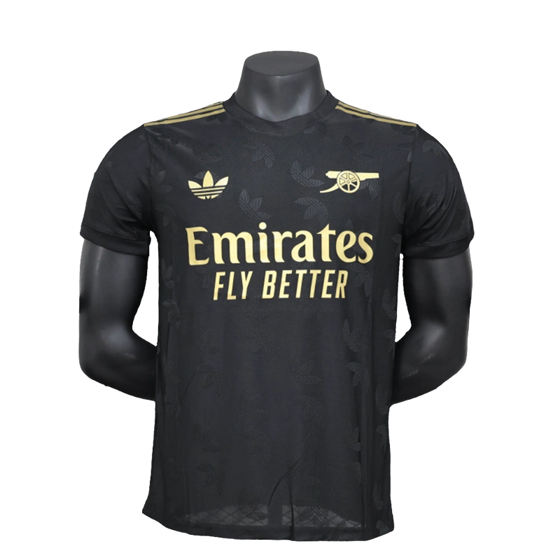 Camiseta Arsenal 25/26 Edición Especial - Negra - Versión Jugador