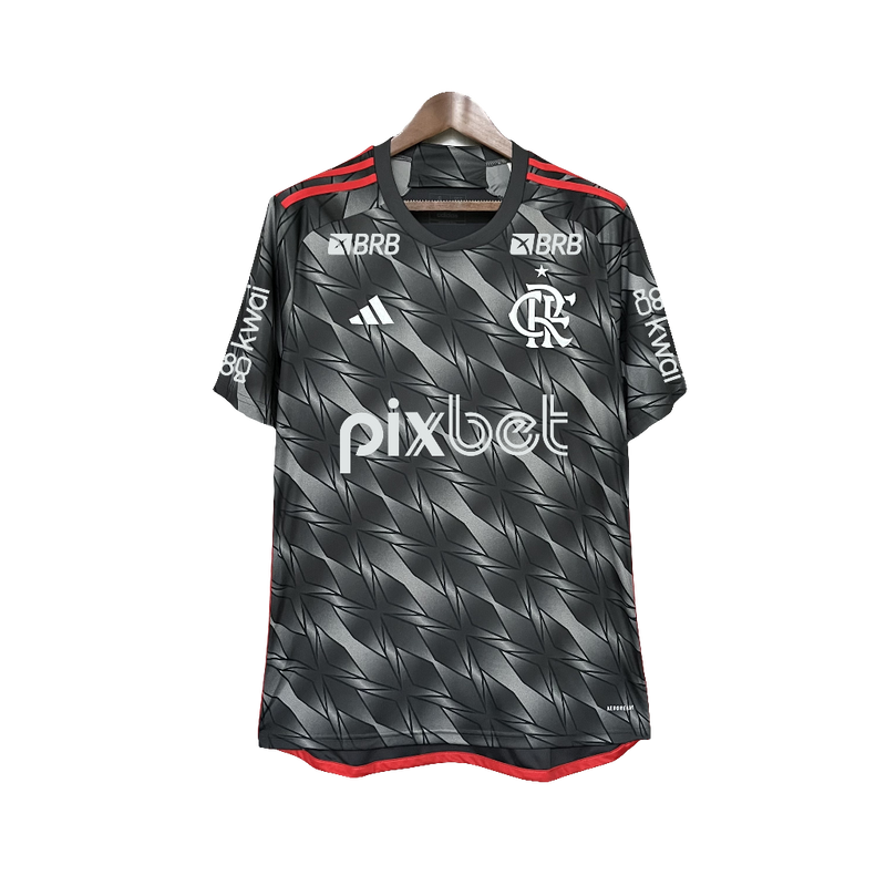 Camiseta Flamengo 24/25 III Tercera - Todos los Patrocinios - Versión Aficionado
