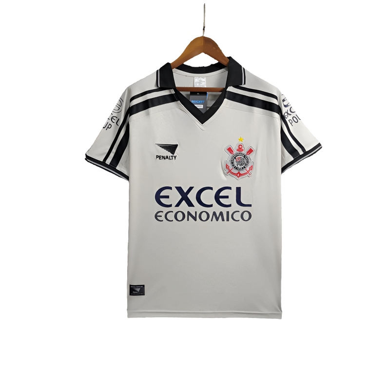 Camiseta Corinthians 1998 I Casa - Versión Retro