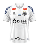 Camiseta Santos 24/25 I Casa - Todos los Patrocinios - Versión Aficionado