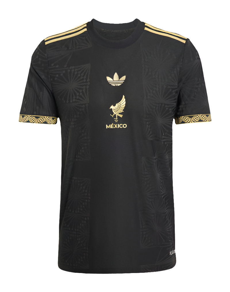 Camiseta México 25/26 Edición Copa Oro - Negra - Versión Aficionado