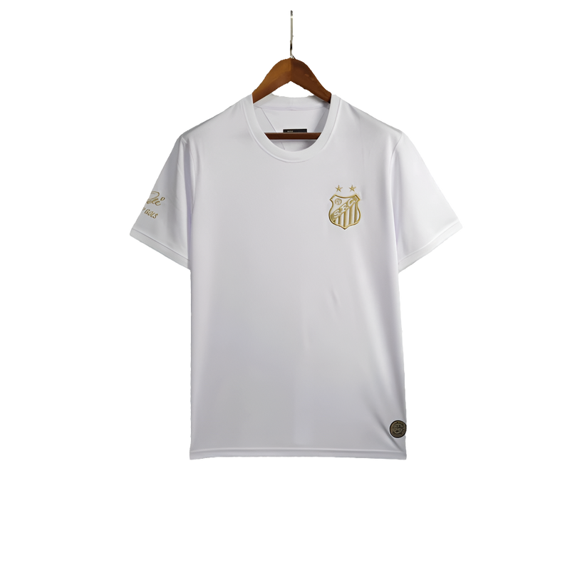 Camiseta Santos 25/26 Edición Conmemorativa - Blanca - Versión Aficionado
