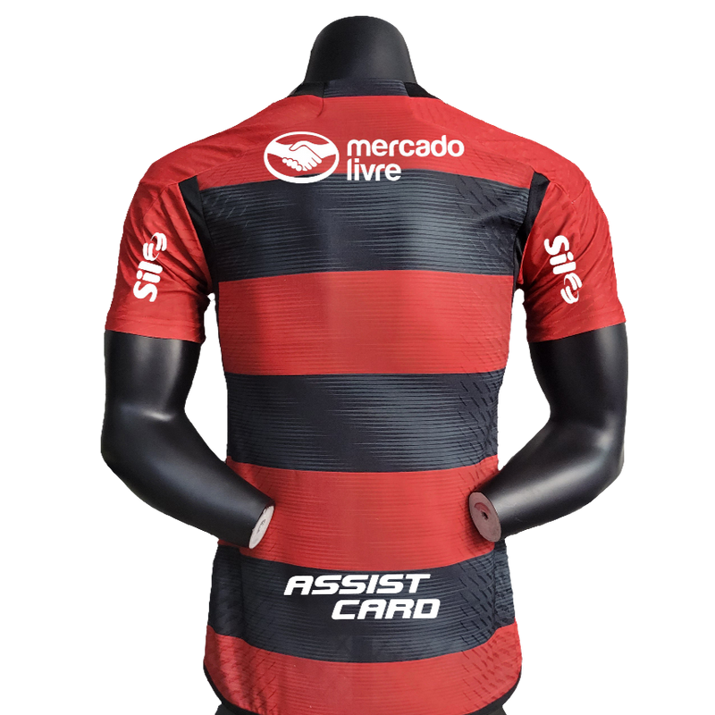 Camiseta Flamengo 23/24 I Casa - Todos los Patrocinios - Versión Jugador