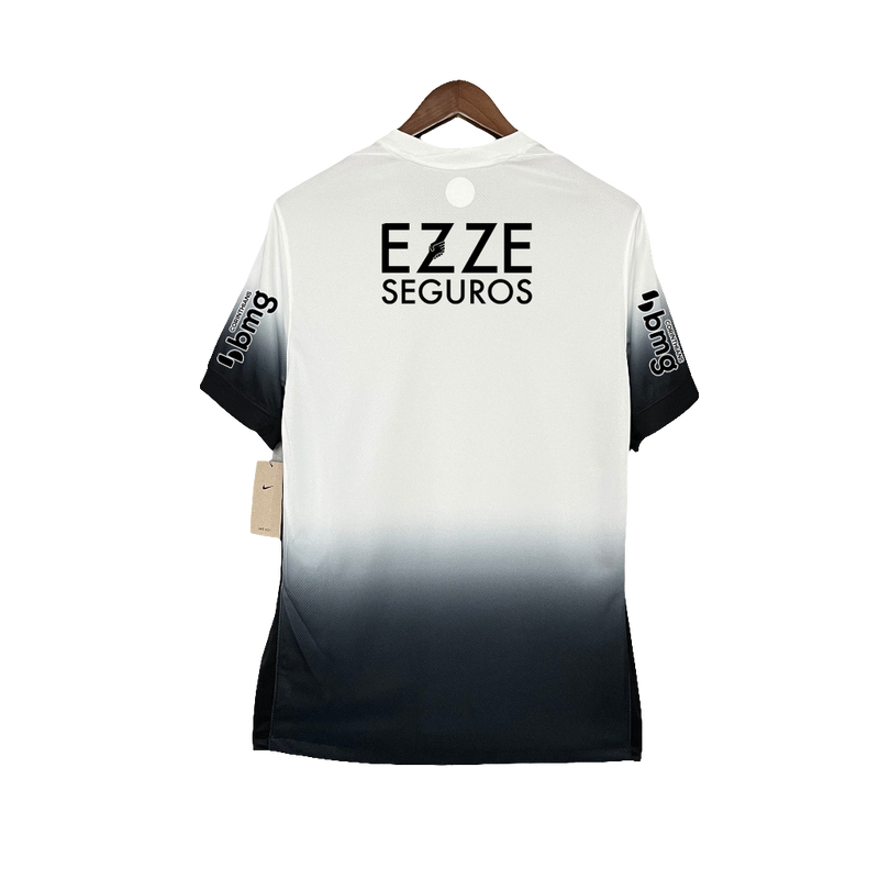 Camiseta Corinthians 24/25 I Casa - Todos los Patrocinios - Versión Aficionado