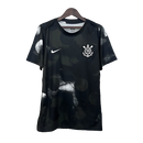 Camiseta Corinthians 25/26 Entrenamiento - Negra - Versión Aficionado