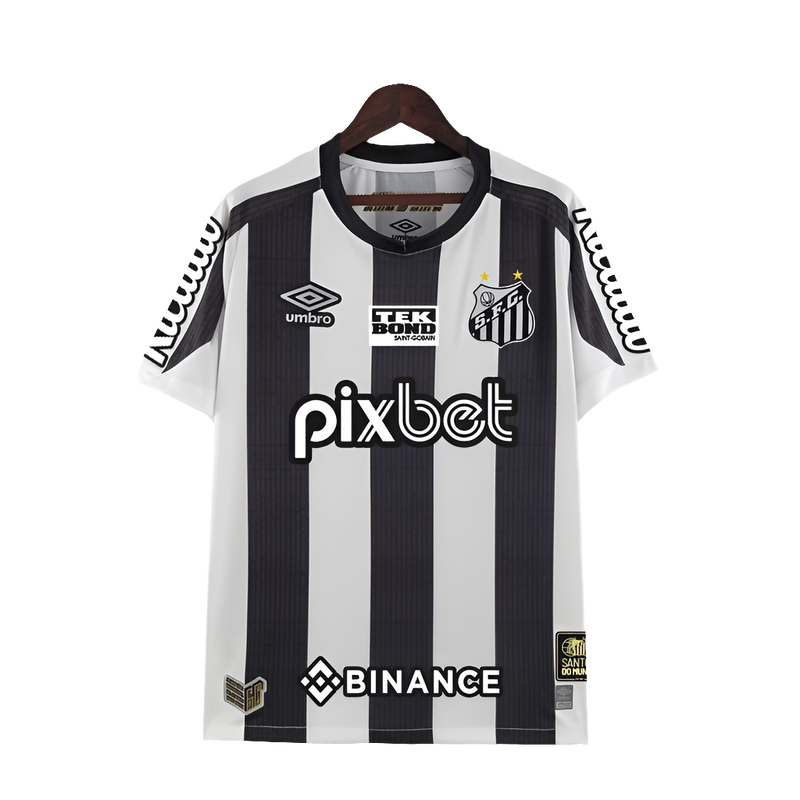 Camiseta Santos 22/23 II Visitante - Todos los Patrocinios - Versión Aficionado