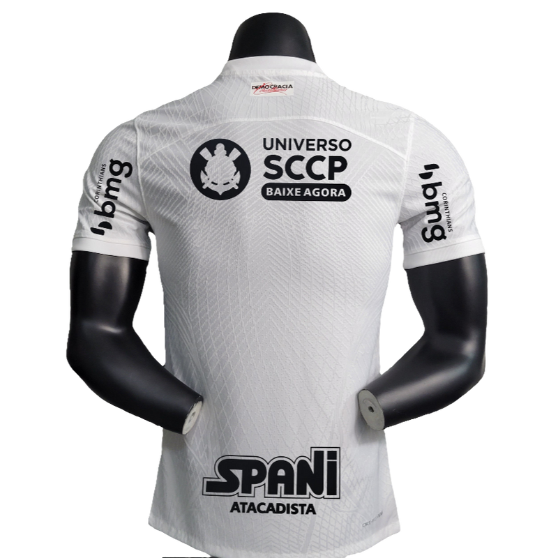 Camiseta Corinthians 23/24 I Casa - Todos los Patrocinios - Versión Jugador