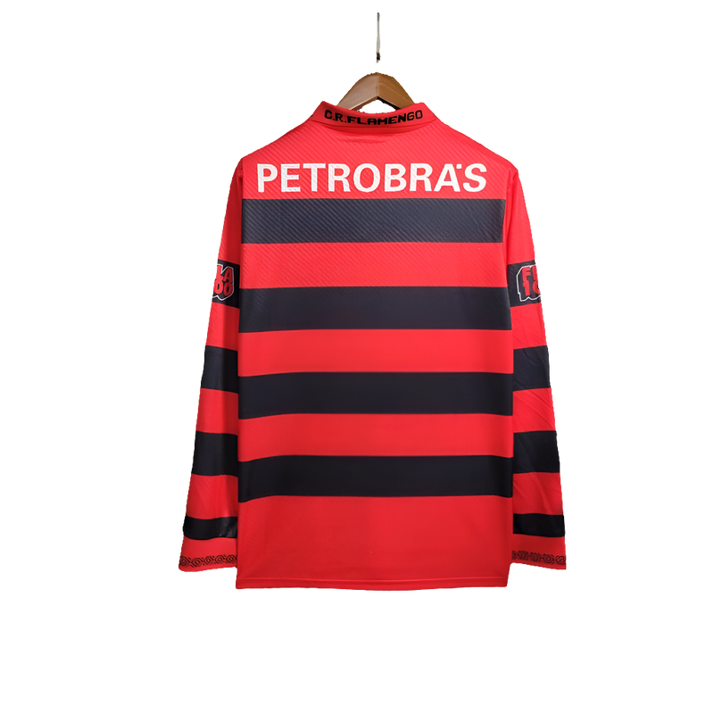 Camiseta Flamengo 94/95 I Casa - Manga Larga Versión Retro
