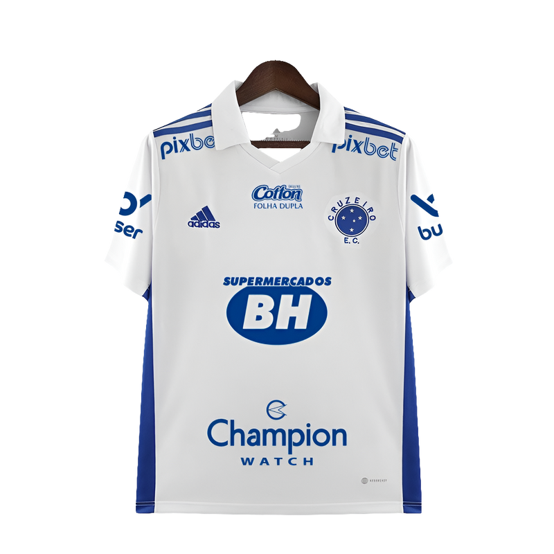 Camiseta Cruzeiro 22/23 II Visitante - Todos los Patrocinios - Versión Aficionado