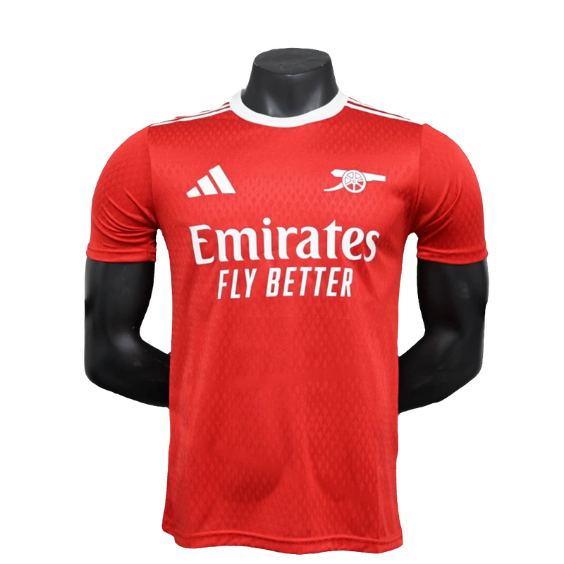 Camiseta Arsenal 25/26 Pre-Partido - Roja - Versión Jugador