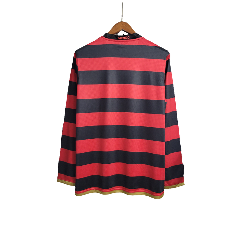 Camiseta Flamengo 2009 I Casa - Manga Larga Versión Retro