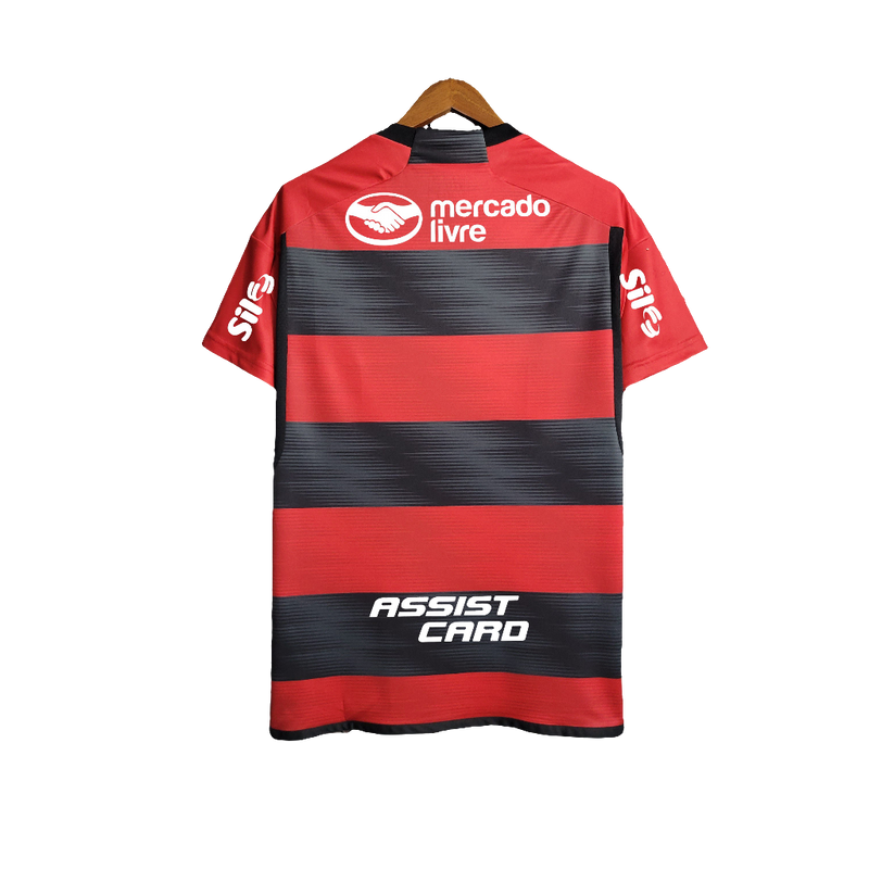 Camiseta Flamengo 23/24 I Casa - Todos los Patrocinios - Versión Aficionado