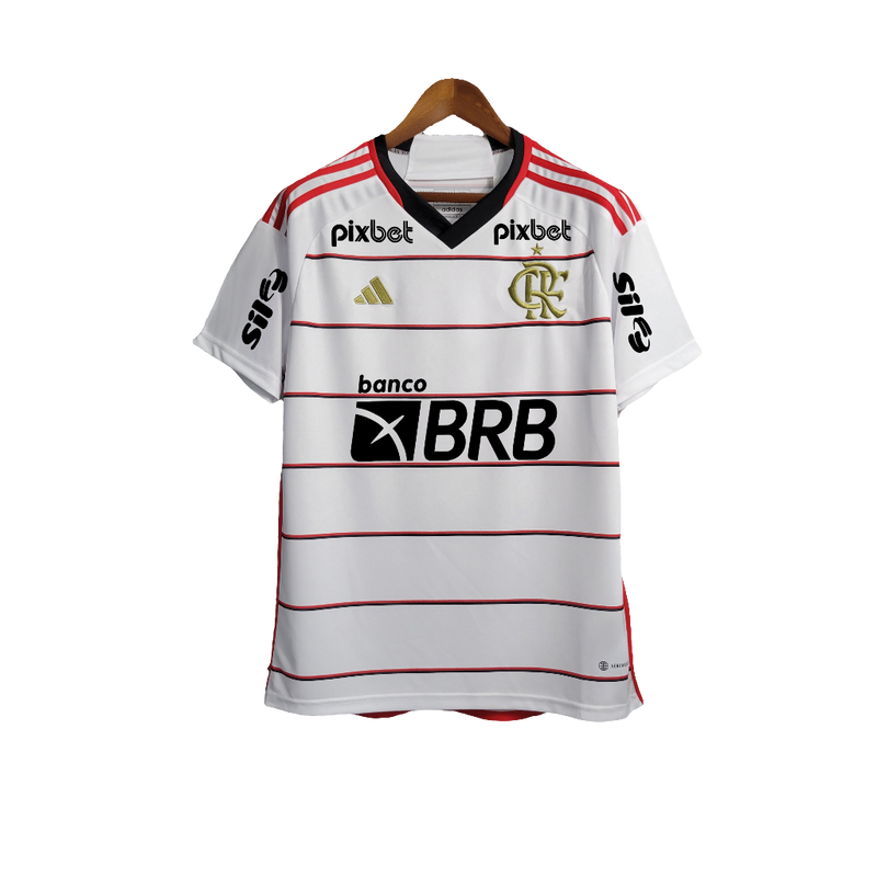 Camiseta Flamengo 23/24 II Visitante - Todos los Patrocinios - Versión Aficionado