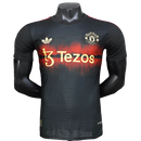 Camiseta Manchester United 25/26 Entrenamiento - Negra - Versión Jugador
