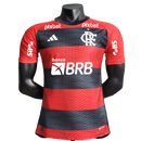 Camiseta Flamengo 23/24 I Casa - Todos los Patrocinios - Versión Jugador