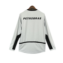 Camiseta Flamengo 02/03 Portero Gris - Manga Larga Versión Retro