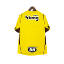 Camiseta Atlético Mineiro 24/25 Portero - Amarillo - Todos los Patrocinios - Versión Aficionado