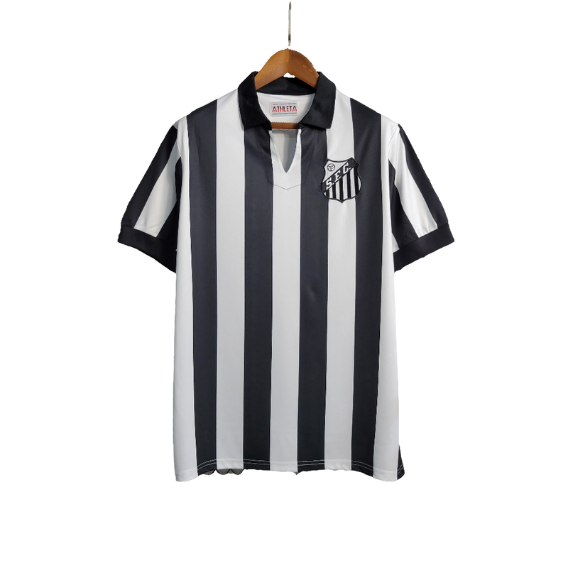 Camiseta Santos 1958 I Casa - Versión Retro