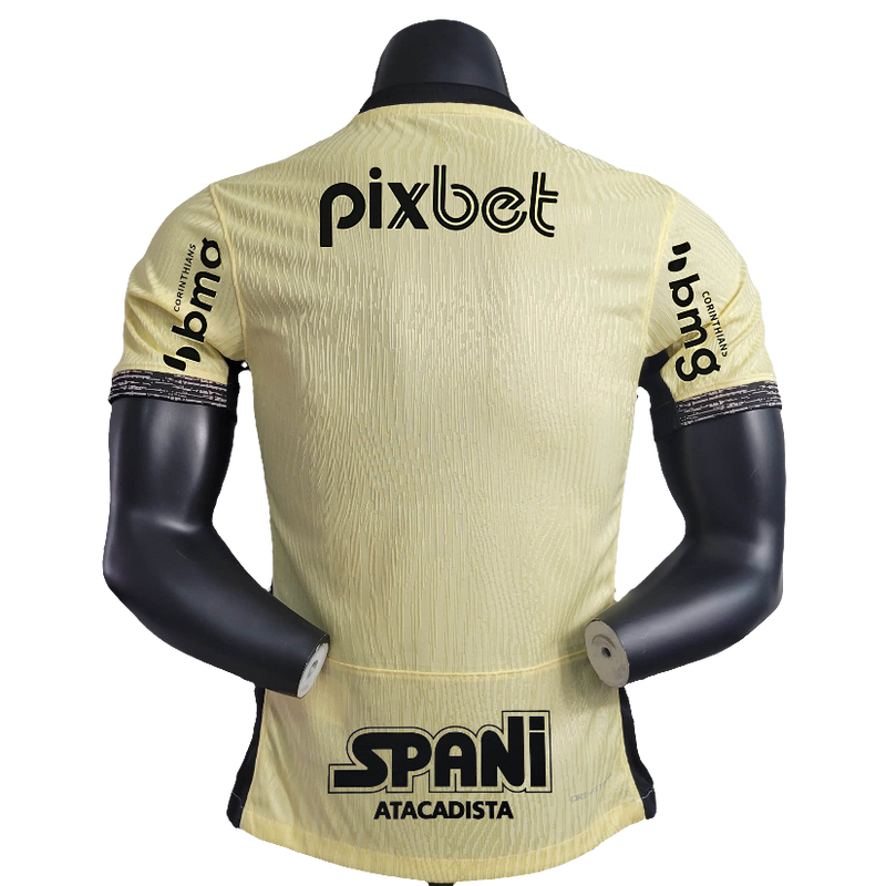 Camiseta Corinthians 23/24 III Tercera - Todos los Patrocinios - Versión Jugador