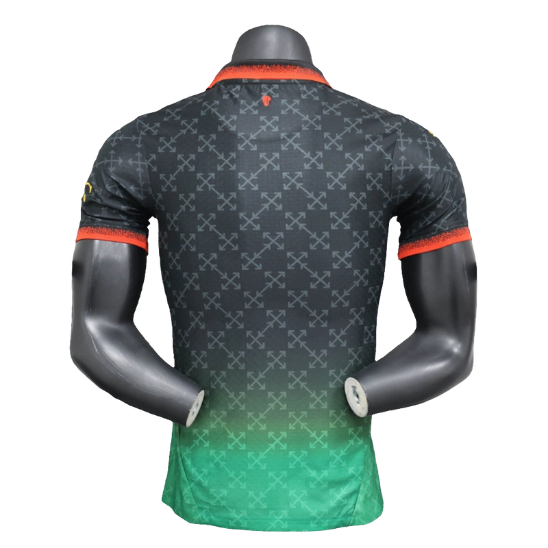 Camiseta AC Milan 25/26 Edición Conmemorativa - Negra - Versión Jugador