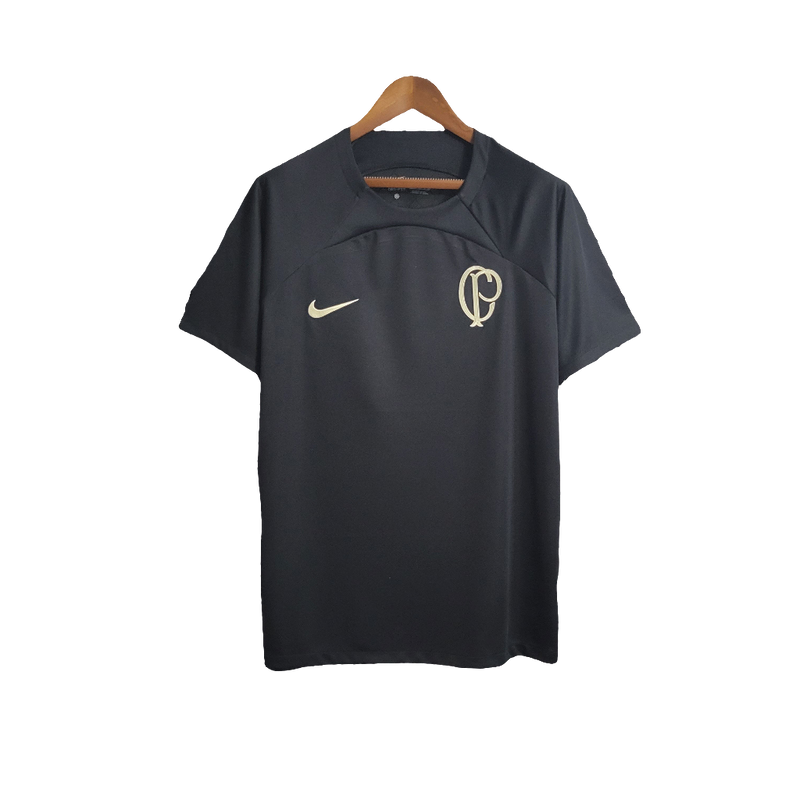 Camiseta Corinthians 22/23 Entrenamiento - Negro - Versión Aficionado