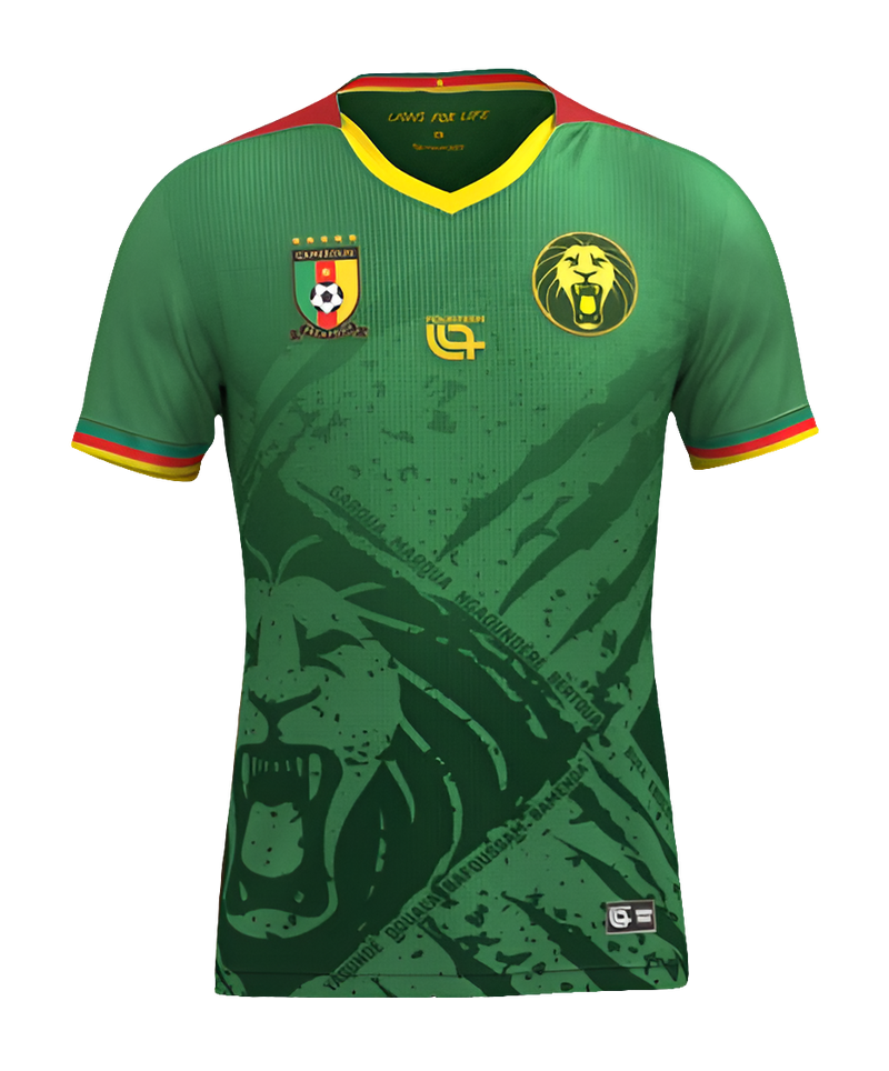 Camiseta Camerún 25/26 I Casa - Versión Aficionado