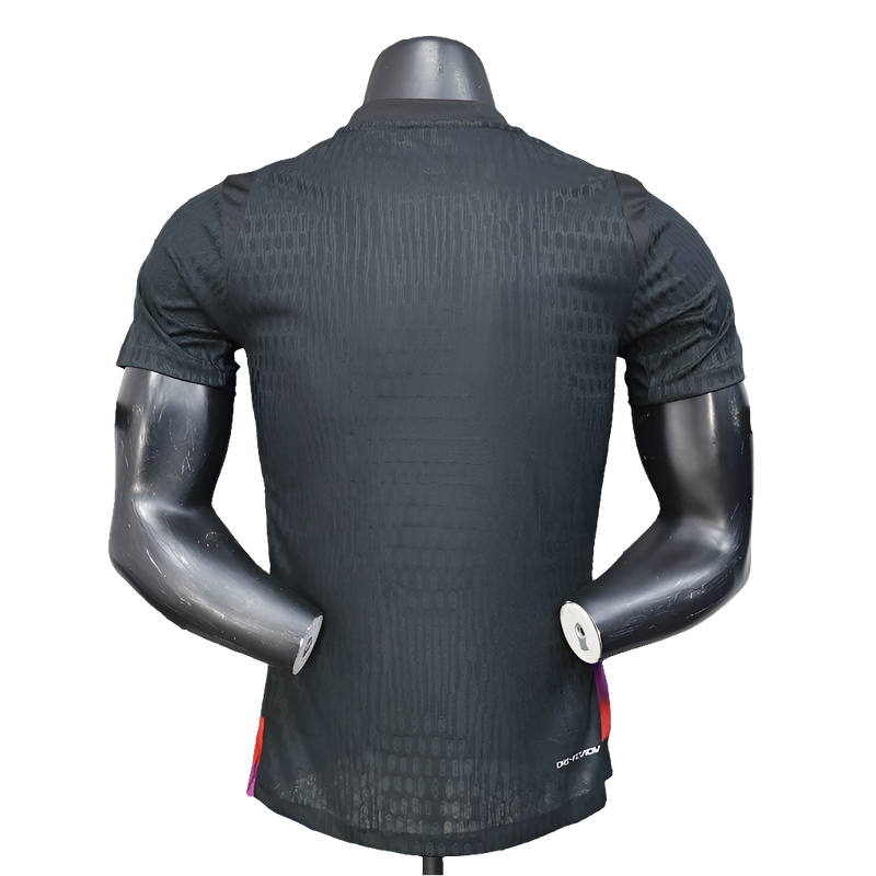 Camiseta Inglaterra 25/26 Entrenamiento - Negra - Versión Jugador