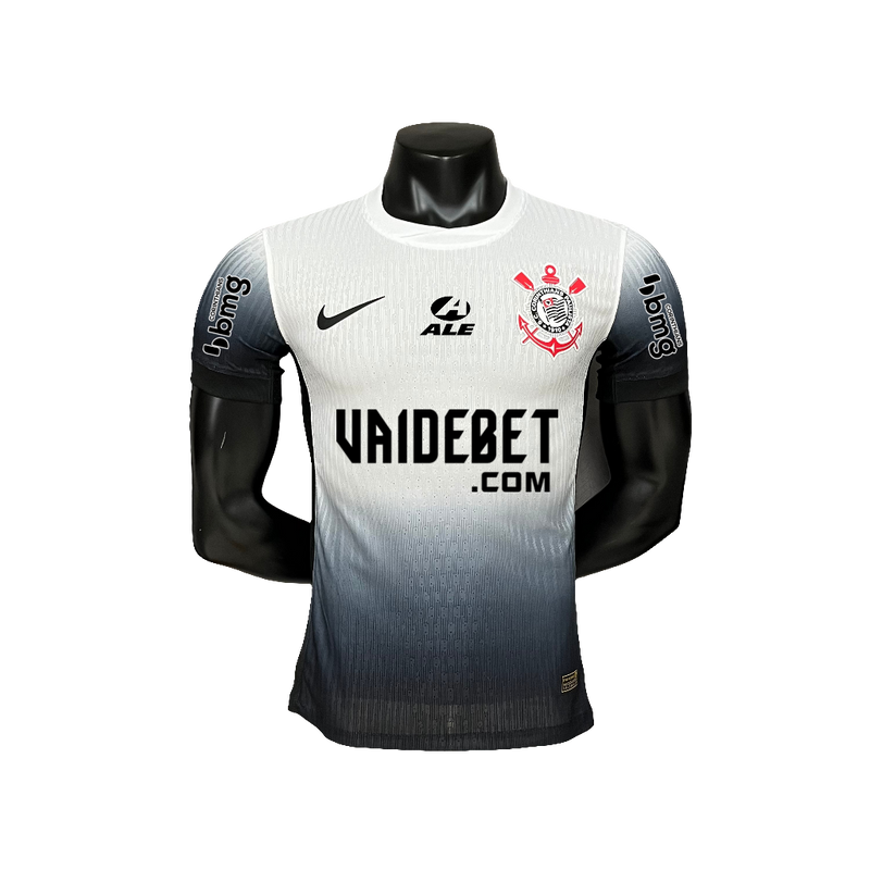 Camiseta Corinthians 24/25 I Casa - Todos los Patrocinios - Versión Jugador