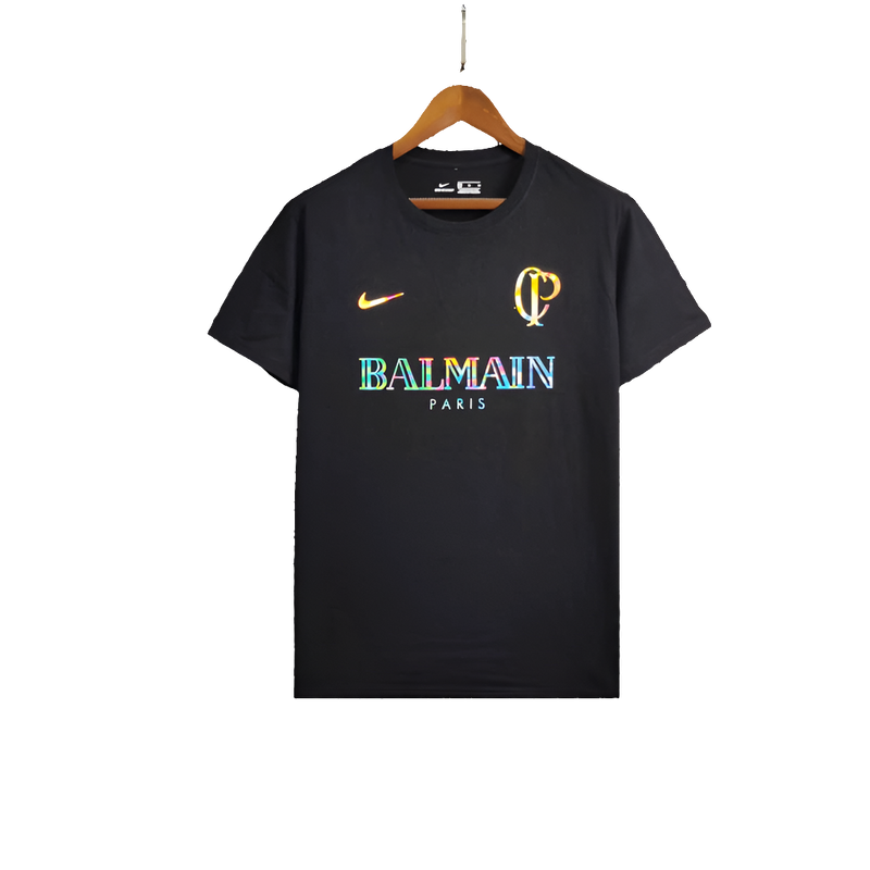 Camiseta Corinthians 24/25 Edición Casual - Negro - Versión Aficionado