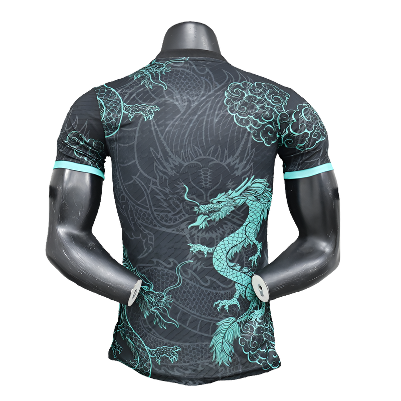 Camiseta Real Madrid 25/26 Edición Especial - Negra y Azul Celeste - Versión Jugador