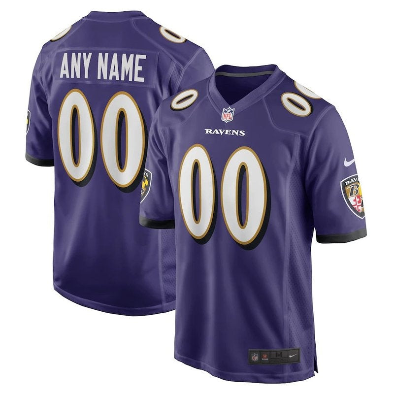 Camiseta NFL Baltimore Ravens - Versión de Juego - Morado