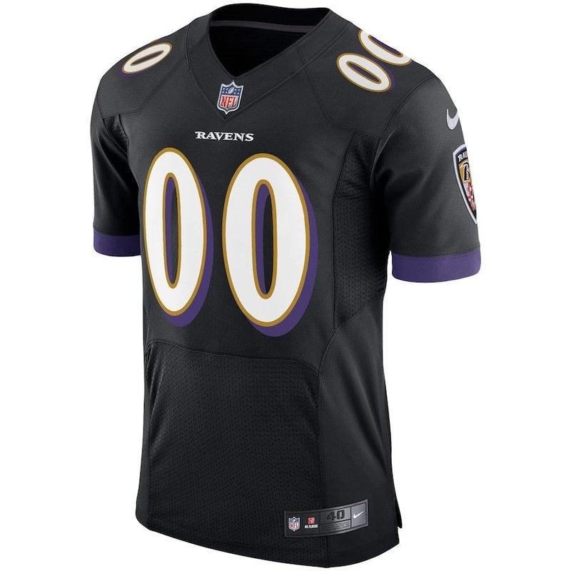 Camiseta NFL Baltimore Ravens - Edición Personalizada Speed Machine - Negro